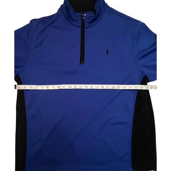 Payne Stewart Legacy XL Men’s 1/4 Zip Pullover – Blue Golf Sweater – Fleece - Picture 14 of 15
